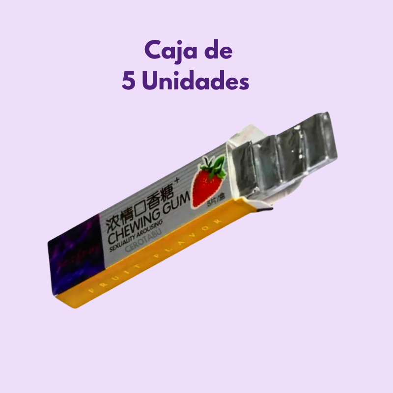 Chicles Power X5 (caja) - Imagen 1