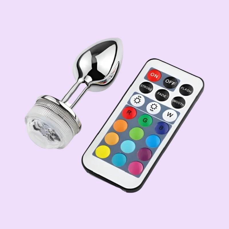 Plug Metálico LED Control